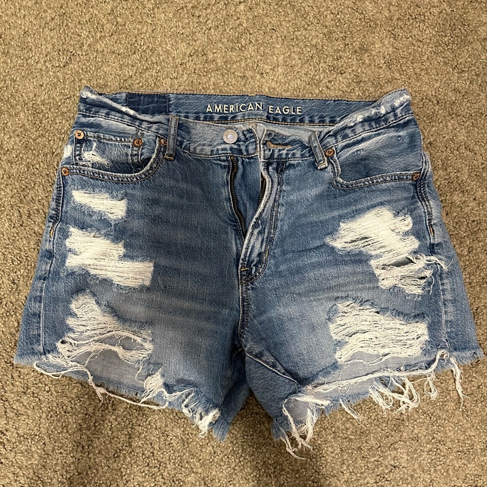 Denim shorts. Size 2.